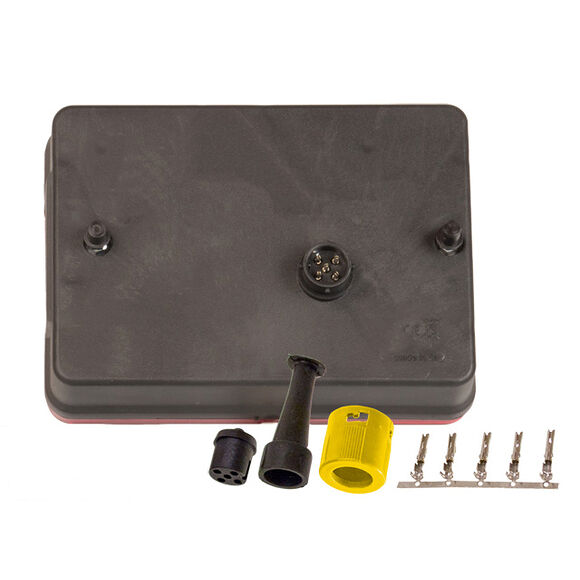 VALERYD Baklampa Ajba Vä 119x135x50 med skyltbelysning, dimljus och backljus Bajonettans