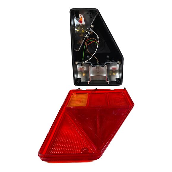 VALERYD Baklampa Aspöck Earpoint I Höger L180xB255xH83 reflex. Bajonettanslutning