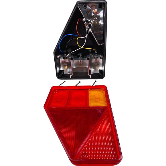 VALERYD Baklampa Aspöck Earpoint I Vänster L180xB255xH83 reflex. Bajonettanslutning