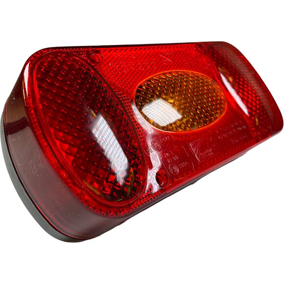 VALERYD Baklampa Aspöck Midipoint II Hö/Vä L218xB98xH57 med skyltbelysning o dimljus