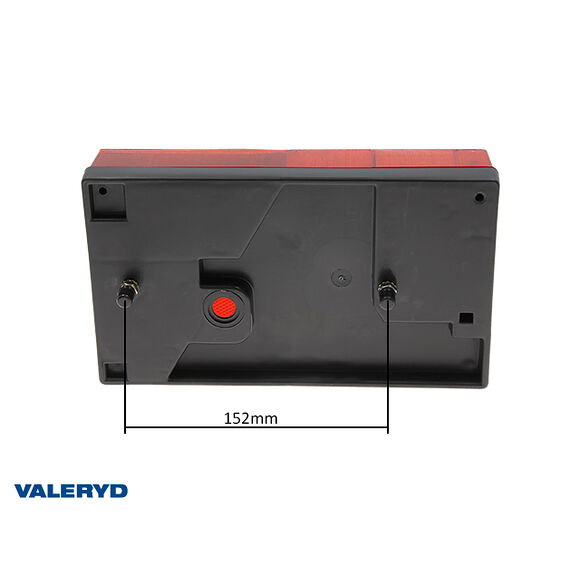 VALERYD Baklampa Aspöck Multipoint 1 Hö 240x140x52 reflex. Kabelgenomföring. Backljus