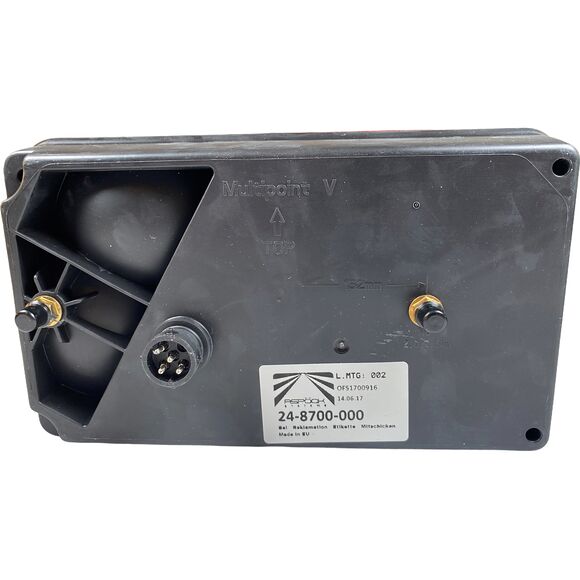 VALERYD Baklampa Aspöck Multipoint 5 Hö 238x140x55, till 5-pol bajonettanslutning