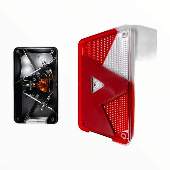 VALERYD Baklampa Aspöck Multipoint 5 Höger L238xB140xH55, till 5-pol bajonettanslutning