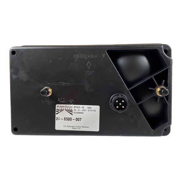   Baklampa Aspöck Multipoint 5 Vänster L238xB140xH55 till 5-pol bajonettanslutning