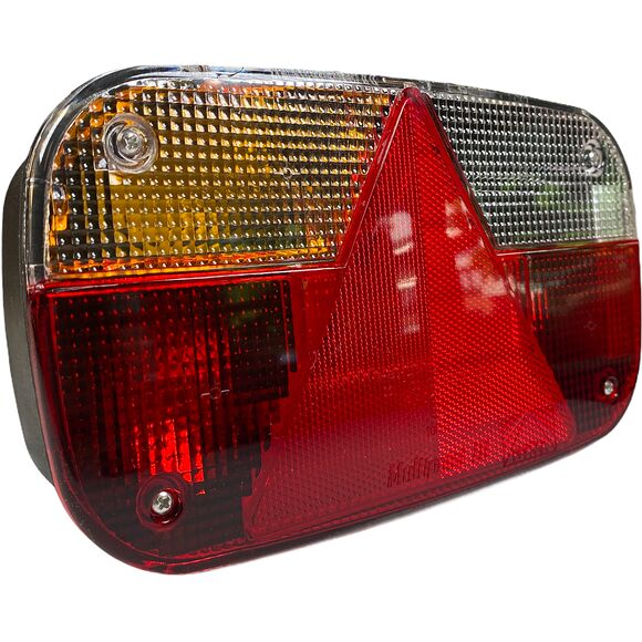 VALERYD Baklampa Aspöck Multipoint III, Vä, 244x138x60 med dimljus, bajonett inkl. glödl