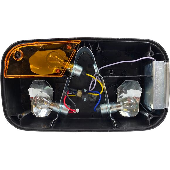 VALERYD Baklampa Aspöck Multipoint III, Vä, 244x138x60 med dimljus, bajonett inkl. glödl