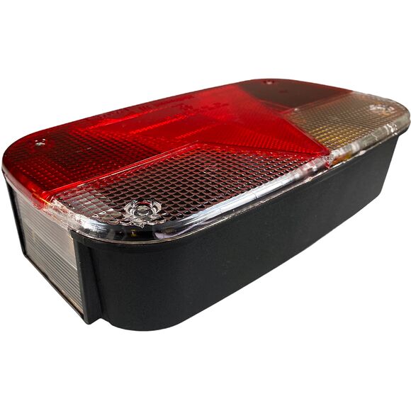 VALERYD Baklampa Aspöck Multipoint III, Vä, 244x138x60 med dimljus, bajonett inkl. glödl