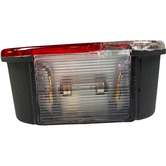 VALERYD Baklampa Aspöck Multipoint III, Vä, 244x138x60 med dimljus, bajonett inkl. glödl