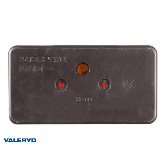 VALERYD Baklampa Radex Hö 190x100x60 med skyltbelysning och backljus