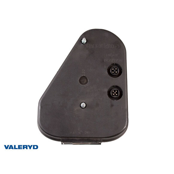 VALERYD Baklampa Radex Hö 230x180x62 med skyltbelysning och backljus. Bajonettanslutning