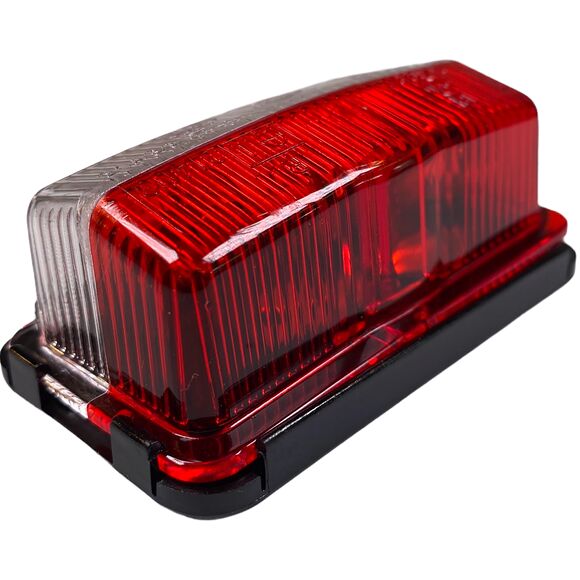 VALERYD Breddmarkeringslykta vit/röd Jokon L78xB43xH31