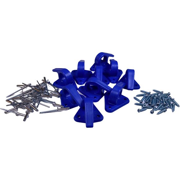 VALERYD Fästkrok till lastnät med skruv (10-pack)