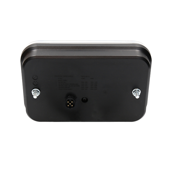 VALERYD LED Baklampa Hö 200x130x50 12V. Bajonettanslutning 5-pol