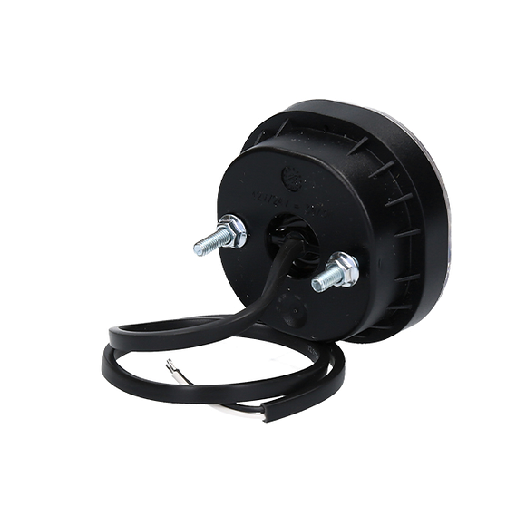 VALERYD LED Dimljuslampa 75x75x33x .2 . kabel 0.5m  . 2 x M5 skruvanslutning. CC=45mm