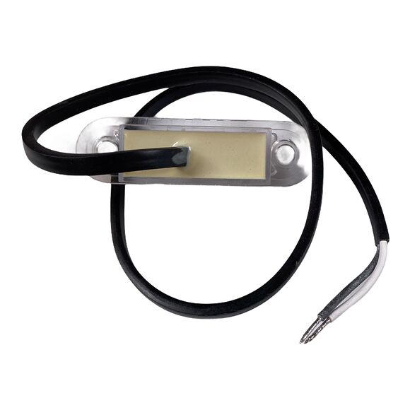 VALERYD LED Positionsljus Valeryd 80x24x18 röd 12-30V med reflex inkl. 450 mm kabel