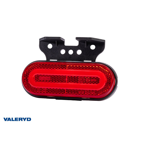 VALERYD LED Sidomarkeringslykta Fristom 121.2x78.7x22.3mm 12-36V Röd. 0.5m Kabel