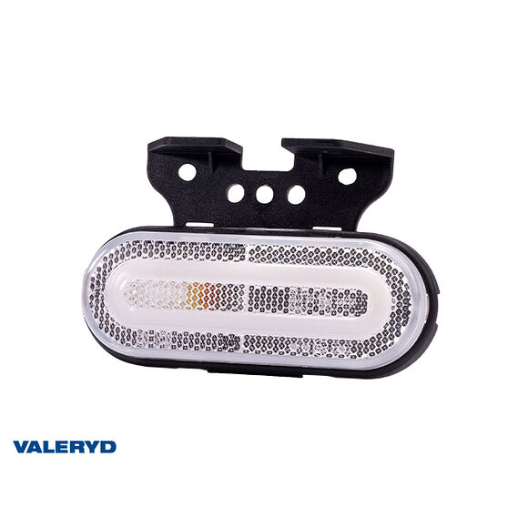 VALERYD LED Sidomarkeringslykta Fristom 121.2x78.7x22.3mm 12-36V Vit. 0.5m Kabel