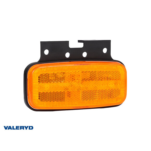 VALERYD LED Sidomarkeringslykta Fristom 123x80x38mm Gul 12-36V. Kategori 5-kabel