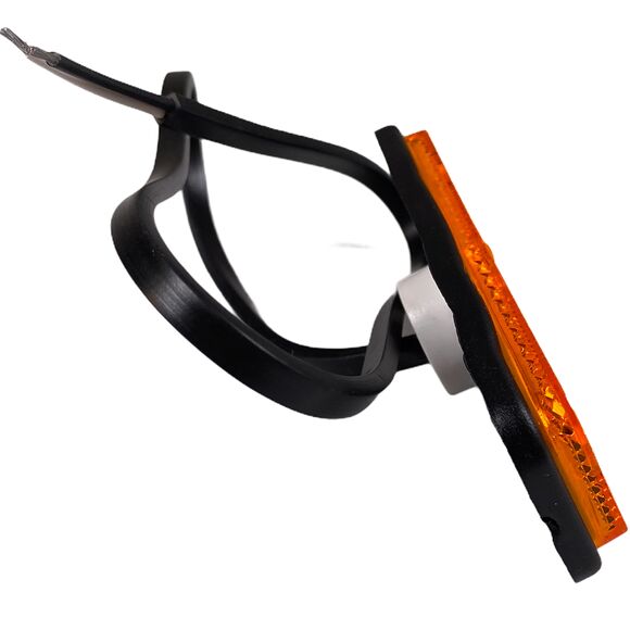 VALERYD LED Sidomarkeringslykta Valeryd 102x36*9 gul 12-30V med reflex inkl. 450 mm kabe