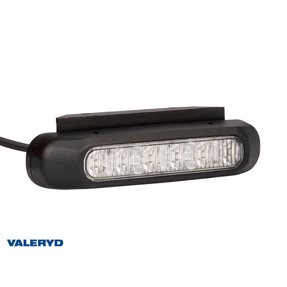 VALERYD LED Varningsljus 132.2x28.2x28mm vit 1 m kabel