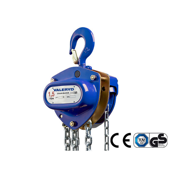 VALERYD Lyftblock 3m, 1,5 ton