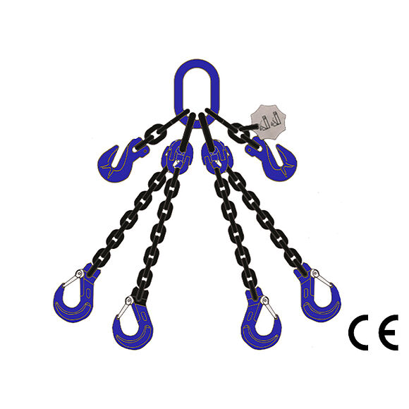 VALERYD Lyftkätting, Fyra part, 6mmx2m 1,70 ton