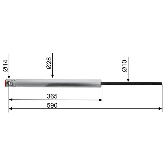 VALERYD Påskjutsdämpare original KFG35 Knott