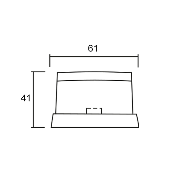 VALERYD Positionsljus Aspöck 55x55x42