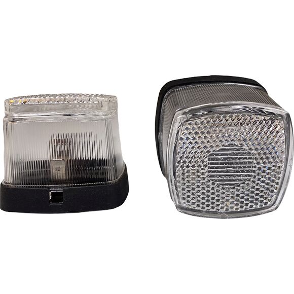 VALERYD Positionsljus Aspöck/Saw/Hella 62x62x40 med reflex (2-pack)