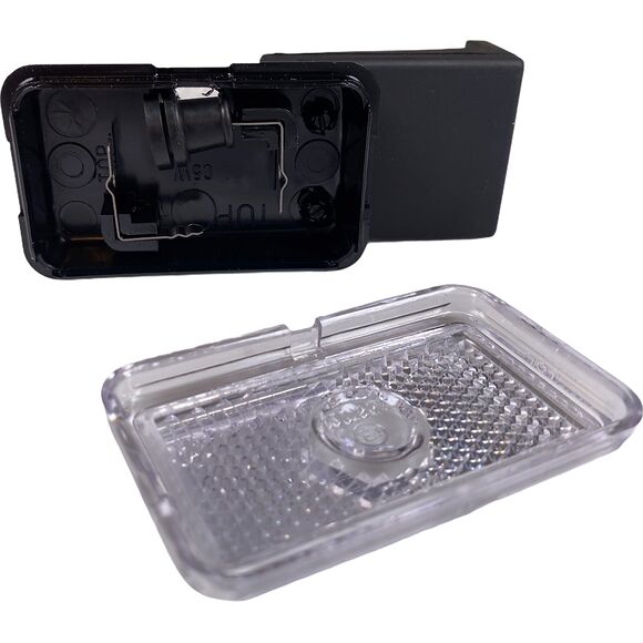 VALERYD Positionsljus Jokon Vänster L74xB45xH22,5 vit med gummifäste