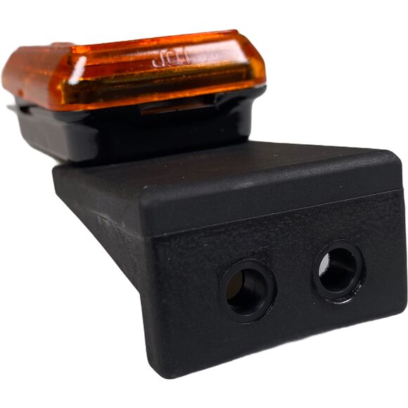 VALERYD Sidomarkeringslykta Hö/Vä Jokon L74xB45xH22,5 gul med gummifäste