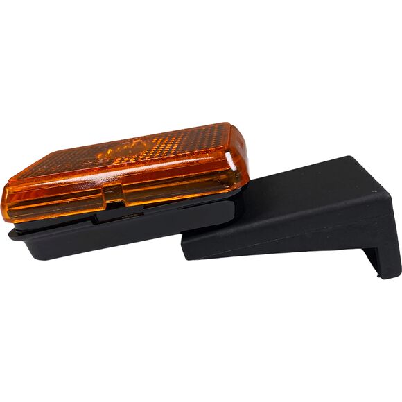 VALERYD Sidomarkeringslykta Hö/Vä Jokon L74xB45xH22,5 gul med gummifäste