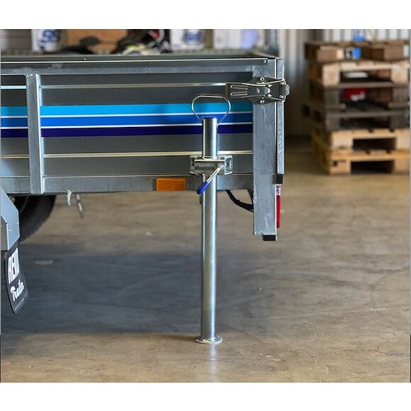 VALERYD Stödben 700 mm förzinkat med handtag och stödfot