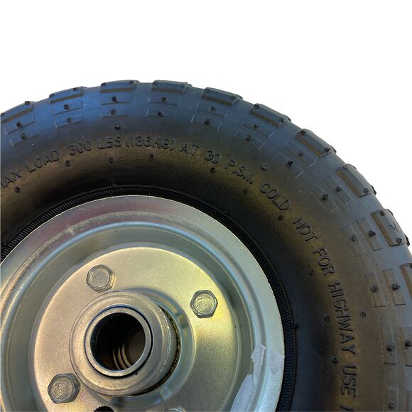 VALERYD Stödhjulshjul 260x85 mm, med stålfälg Luftgummihjul