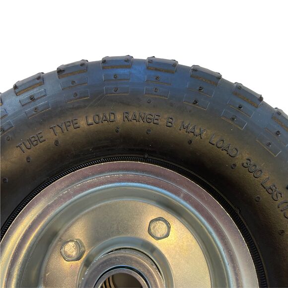 VALERYD Stödhjulshjul 260x85 mm, med stålfälg Luftgummihjul