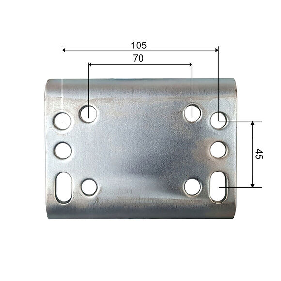 VALERYD Stödhjulsklämma Ø60mm