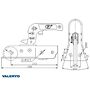 VALERYD Kulkoppling 750 kg V-formad anslutning