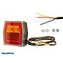 VALERYD LED Baklampa Hö/Vä L99,5xB93xH39,5 12-24V inkl. 1m kabel (2-pack)