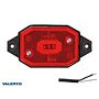 VALERYD LED Positionsljus Valeryd 96x42x33 röd med fäste CC=86mm, 12-30V inkl. 450mm kab