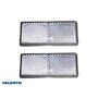 VALERYD Rektangulär reflex 90*40 vit självhäftande (2-pack)