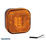 VALERYD LED Sidomarkeringslykta Valeryd 62x62x27 gul med reflex 12-30V inkl. 450mm kabel