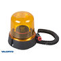 VALERYD LED Roterande varningsljus 12/24V Kabel 2m med koppling för cigarettuttag. Magne