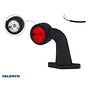 VALERYD LED Breddmarkeringslykta Valeryd 130x150x45 vit/röd 12-30V inkl. 400 mm kabel vä