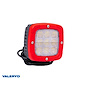 VALERYD LED Arbetslampa svart hölje 4100Lm 100x100x74, skruvfäste 150mm kabel