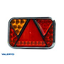 VALERYD LED Baklampa SCANDI-270 Valeryd Vä 200x130x50 12V, Bajonettanslutning 5-pol inkl