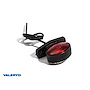 VALERYD LED Breddmarkeringslykta Radex 65.5x100x47mm vit/röd 0,8m kabel fast clip