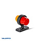VALERYD LED Breddmarkeringslykta Valeryd 109,8x94x91,6 röd/gul, 12-36V inkl. 0,45m kabel
