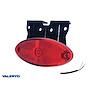 VALERYD LED Positionsljus Valeryd 102,4x74x37,8mm 12-36V röd  50cm kabel