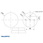 VALERYD LED Positionsljus Valeryd Ø80 Vit 12-30V inkl. Kabel