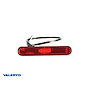 VALERYD LED Positionsljus Valeryd Röd med reflex 12-36V 0,5m kabel självhäftande